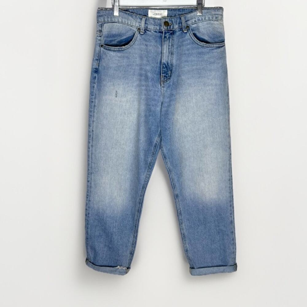 The Great. The Slouch Taper Jeans Straight Leg Vintage Wash  size 28 - Picture 2 of 8